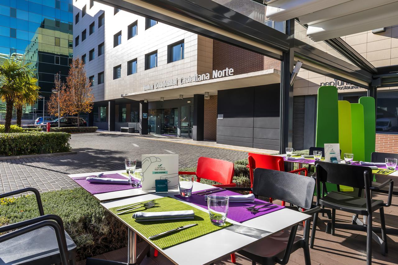 Hotel Zentral Castellana Norte Madrid Kültér fotó